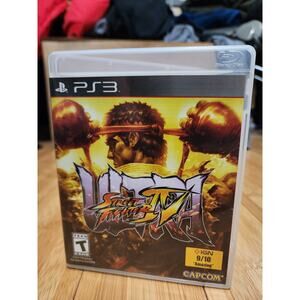 Street Fighter IV 4 Ultra SF4 Playstation 3 PS3 No Manual Tested Working Capcom